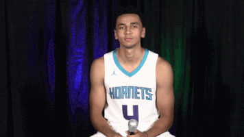 Tar Heels Reaction GIF by Charlotte Hornets