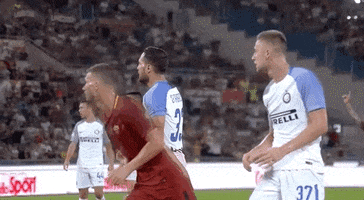 arm out slow motion GIF by AS Roma