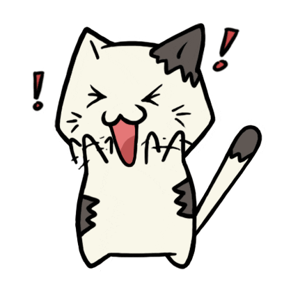 Happy Cat Sticker by Aminal Stickers