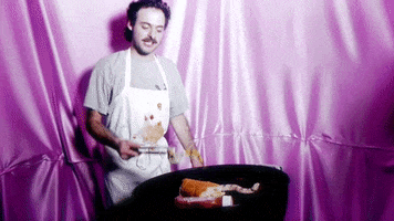 teen angel cooking GIF by DIRTY FENCES