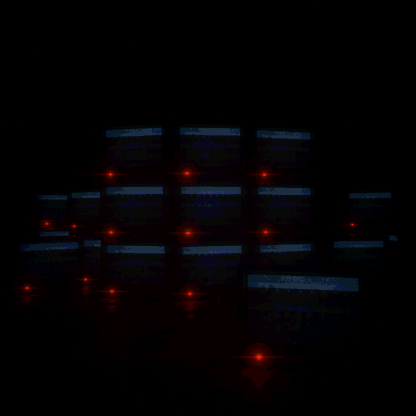 _stonecat tv glitch neon aesthetic GIF