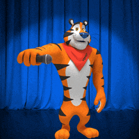 tony the tiger mic drop GIF by Frosted Flakes