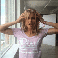 Funny Face Reaction GIF by Victoria's Secret PINK