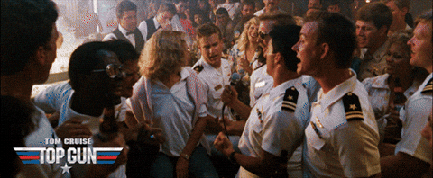 Tom Cruise Singing Gif By Top Gun Find Share On Giphy