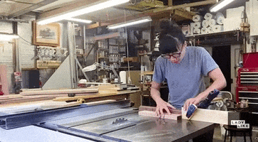 ladylike builds furniture GIF by BuzzFeed