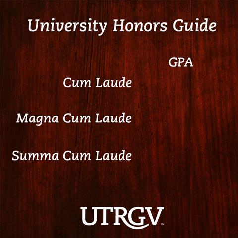 university honors utrgv GIF by The University of Texas Rio Grande Valley