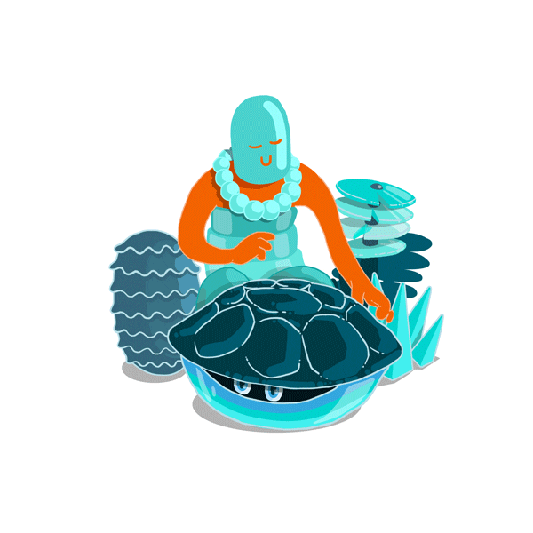 Illustration Bongos GIF by FÚ