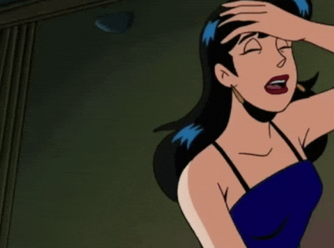Me Me Me Fainting GIF door Archie Comics