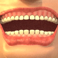 happy teeth GIF by benjamin lemoine