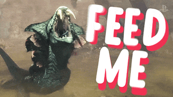 Feed Me Reaction GIF by PlayStation
