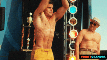 Flexing Zac Efron GIF by Lionsgate