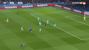 nodarturashvili #dimaria #goal #psg #barcelona #ucl GIF