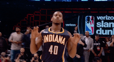 Indiana Pacers Basketball GIF by NBA