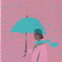 Raining Rainy Day GIF by andrewillustration