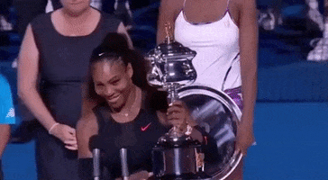 Serena Williams Champion GIF by Australian Open