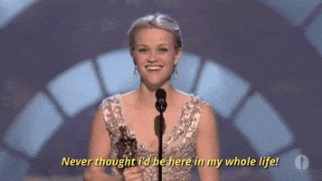 Happy Reese Witherspoon GIF by The Academy Awards