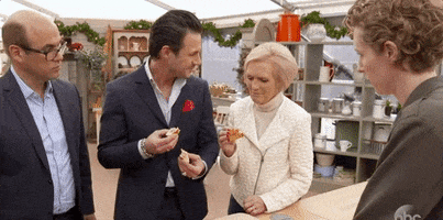 great american baking show tasting GIF by ABC Network