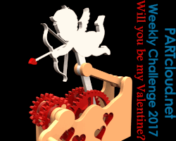 3ddud3 3d valentine 3dprinting cad GIF