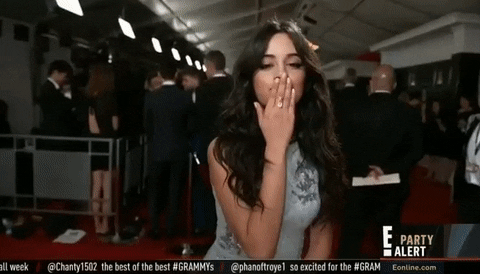 Camila Cabello Grammys GIF by E! - Find & Share on GIPHY