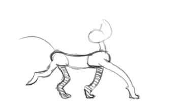 Horganovski dog 2d sneak tvpaint GIF