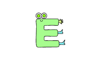 E Sticker By Studios Sticker