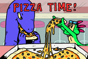 Pizza Time GIF by GIPHY Studios Originals