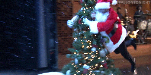 jimmy fallon christmas fail GIF by The Tonight Show Starring Jimmy Fallon
