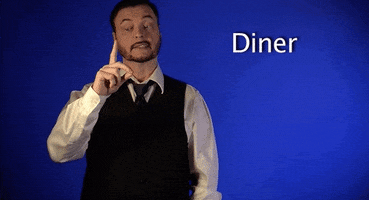 sign language diner GIF by Sign with Robert