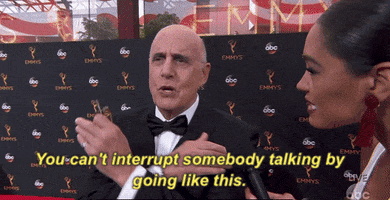 Interrupt Red Carpet GIF by Emmys