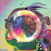 art rainbow GIF by Psyklon