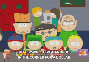 eric cartman confidence GIF by South Park 