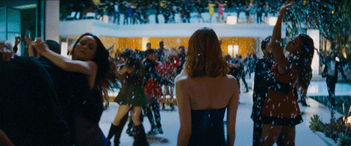 Emma Stone Party GIF by La La Land - Find & Share on GIPHY