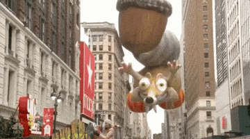 ice age acorn GIF by The 91st Annual Macy’s Thanksgiving Day Parade