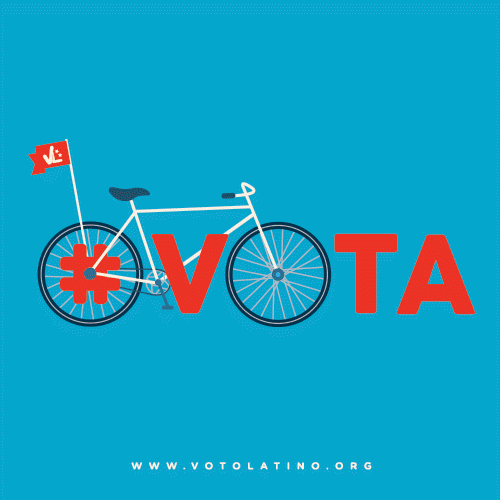 Voto Latino Bike GIF by #GoVote