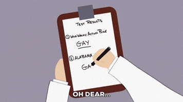 writing clipboard GIF by South Park 