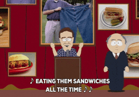 excited jared fogle GIF by South Park 