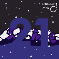 winter solstice christmas GIF by Artitudes Design