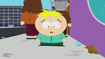 wondering butters stotch GIF by South Park