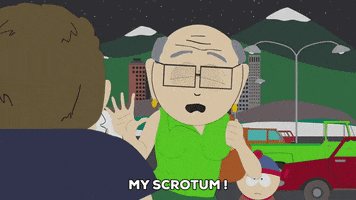 mrs. garrison help GIF by South Park 