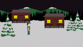snow walking GIF by South Park 
