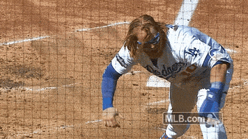 Celebrate Los Angeles Dodgers GIF by MLB