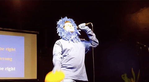 Cookie Monster Break GIF by Leroy Patterson