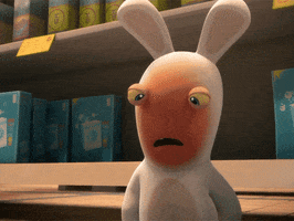 sick nose GIF by Rabbids