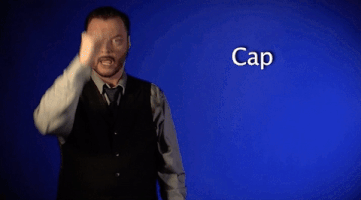 sign language cap GIF by Sign with Robert
