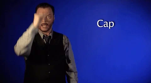 sign language cap GIF by Sign with Robert