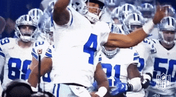 Excited Dallas Cowboys GIF by NFL