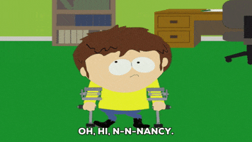 nervous jimmy GIF by South Park 