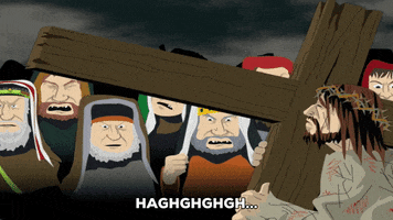 jesus cross GIF by South Park
