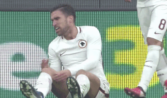 frustrated kevin strootman GIF by AS Roma