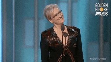 Meryl Streep Awards Shows GIF by Golden Globes